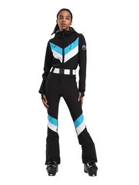 NWT GSOU SNOW Ski Suit Women’s Snowsuit Slim One Piece Jumpsuit